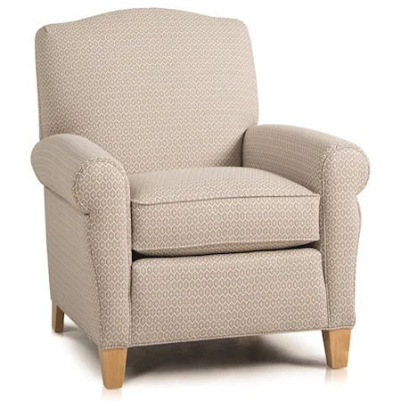 Upholstered Chair w/ Rolled Arms